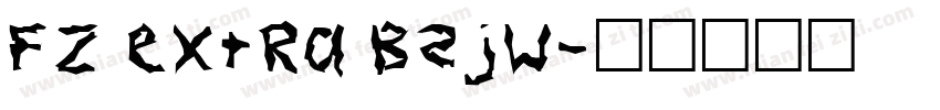 FZ Extra BSJW字体转换